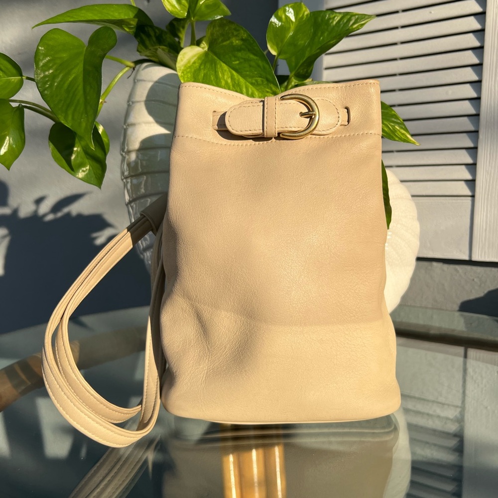 Vintage Coach Cornelia Sling Bag - Bone